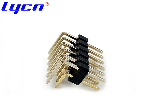 2Pin-80Pin 2mm Pitch Pin Header Connector Female Double Row Black PA6T